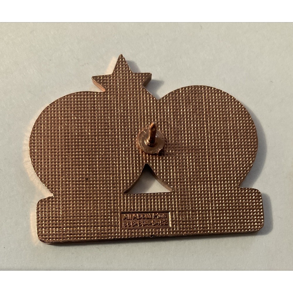 Ebay Live Jay and Marie Pennies Vintage Enamel Lapel Pin Copper Tone Collectible - Picture 2 of 4